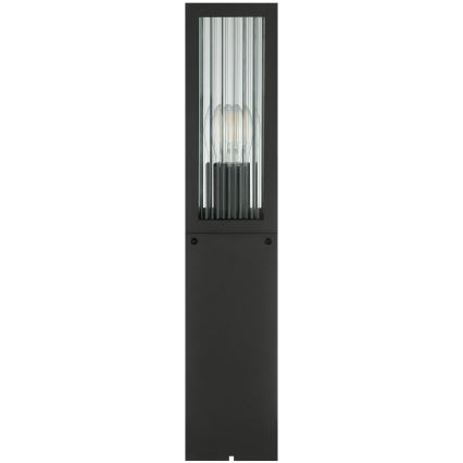 Brilliant - Āra lampa GETTA 1xE27/20W/230V 50 cm IP44 melna