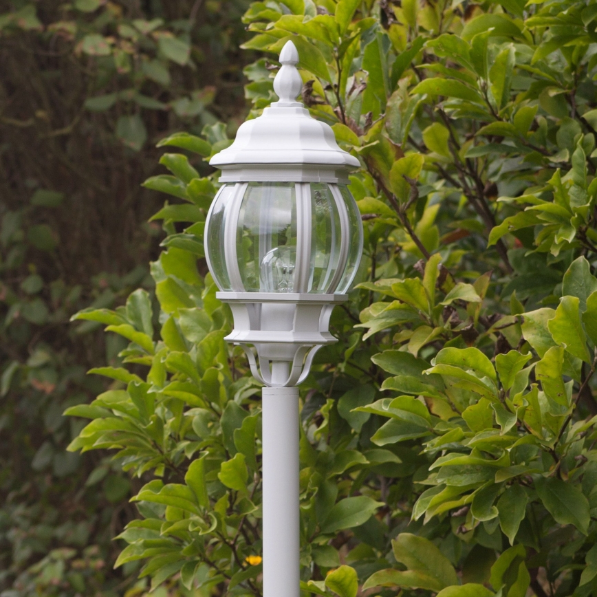 Brilliant - Āra lampa ISTRIA 1xE27/60W/230V 112 cm IP23 balta