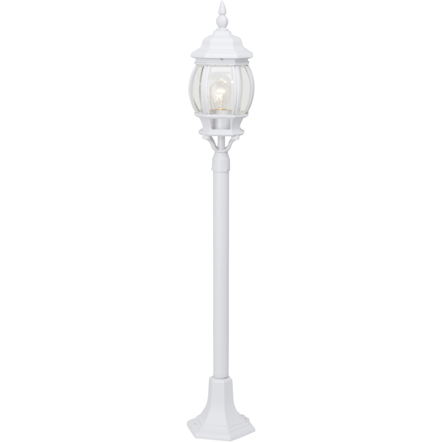 Brilliant - Āra lampa ISTRIA 1xE27/60W/230V 112 cm IP23 balta
