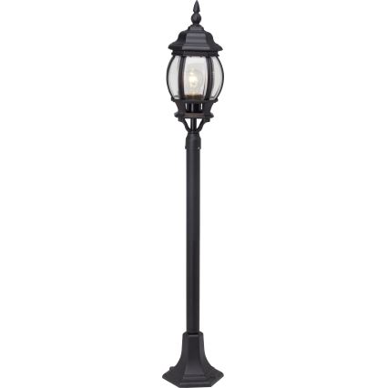 Brilliant - Āra lampa ISTRIA 1xE27/60W/230V 112 cm IP23 melna