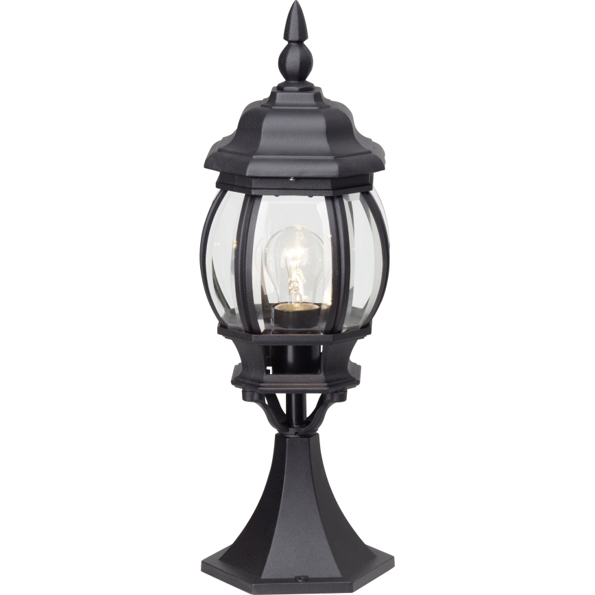 Brilliant - Āra lampa ISTRIA 1xE27/60W/230V 50 cm IP23 melna