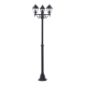 Brilliant - Āra lampa NISSIE 3xE27/60W/230V IP44 melna