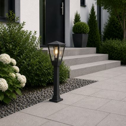 Brilliant - Āra lampa WESTDLIFF 1xE27/20W/230V 73,4 cm IP44 antracīta