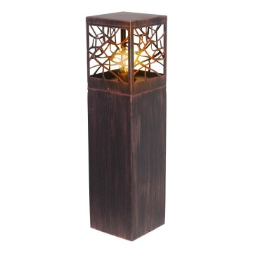 Brilliant - Āra lampa WHITNEY 1xE27/52W/230V IP44 patina/vara