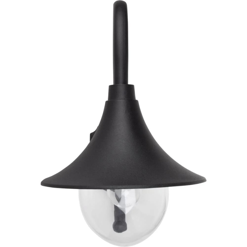 Brilliant - Āra sienas lampa BERNA 1xE27/60W/230V IP44 melna