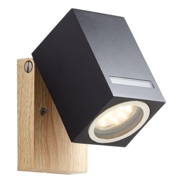 Brilliant - Āra sienas lampa GALENI 1xGU10/20W/230V IP44