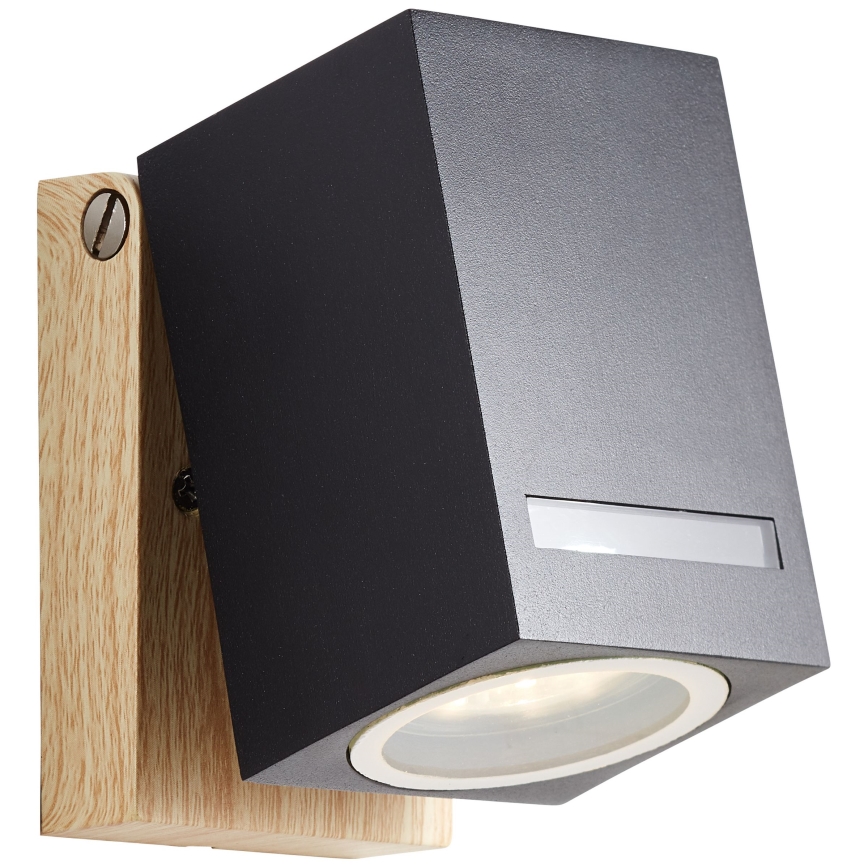 Brilliant - Āra sienas lampa GALENI 1xGU10/20W/230V IP44