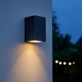 Brilliant - Āra sienas lampa JELANI 1xGU10/10W/230V IP44 melna