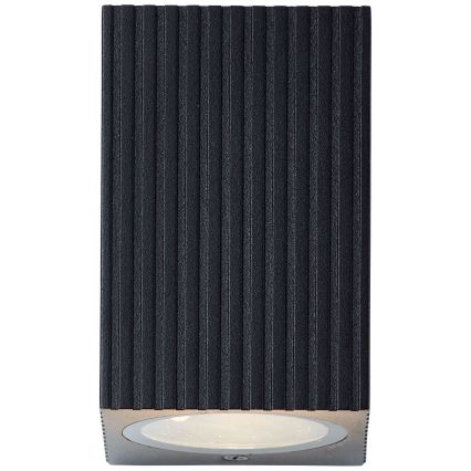 Brilliant - Āra sienas lampa JELANI 1xGU10/10W/230V IP44 melna