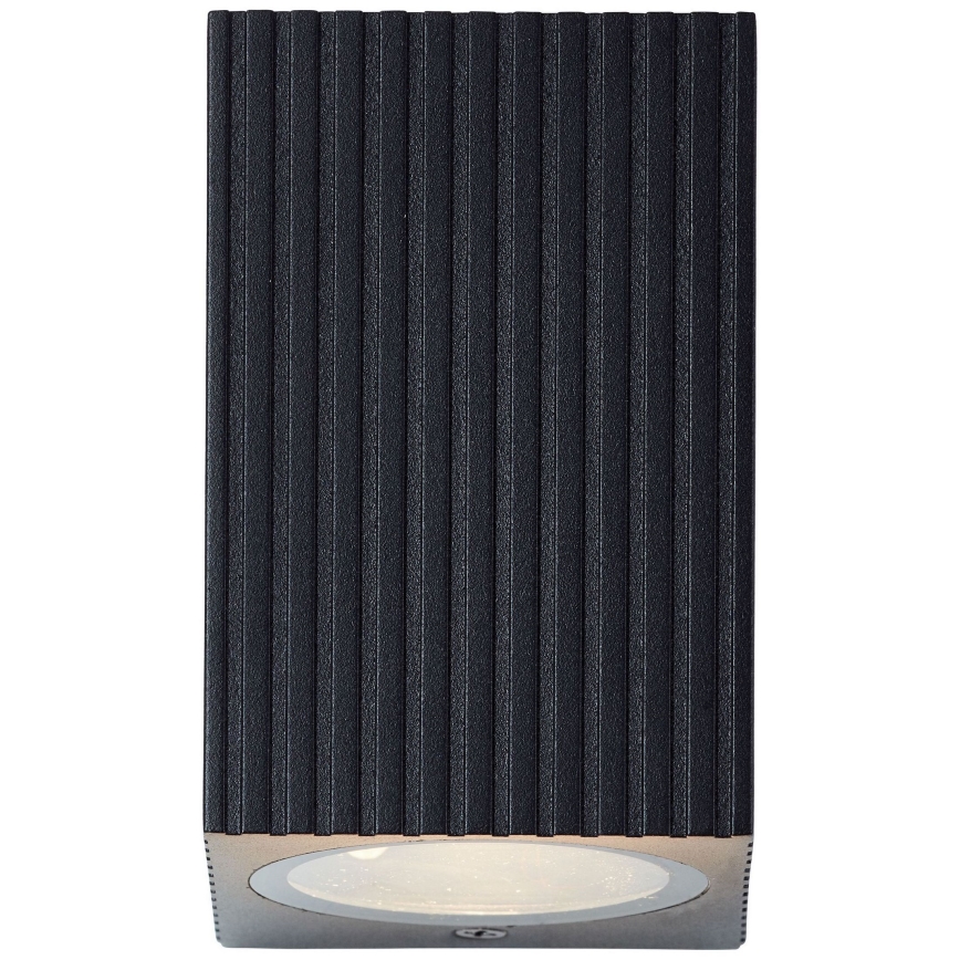 Brilliant - Āra sienas lampa JELANI 1xGU10/10W/230V IP44 melna