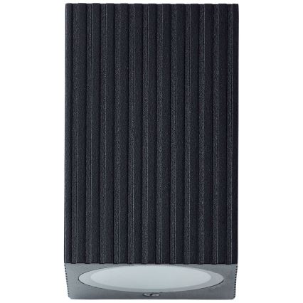 Brilliant - Āra sienas lampa JELANI 1xGU10/10W/230V IP44 melna