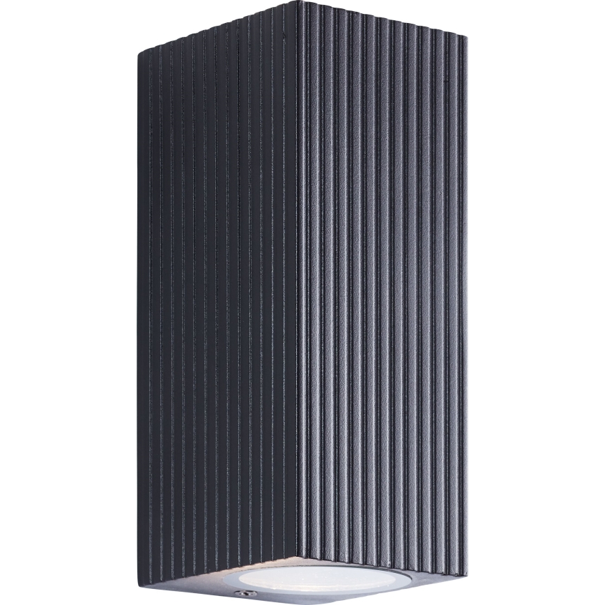 Brilliant - Āra sienas lampa JELANI 2xGU10/10W/230V IP44 melna