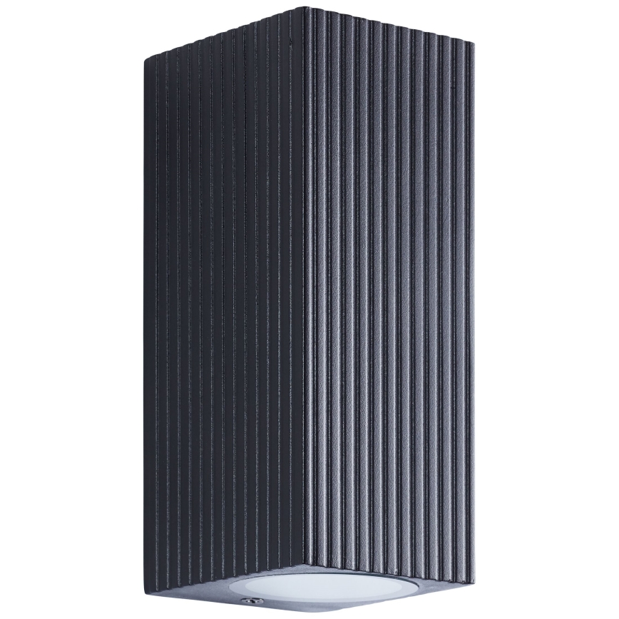 Brilliant - Āra sienas lampa JELANI 2xGU10/10W/230V IP44 melna