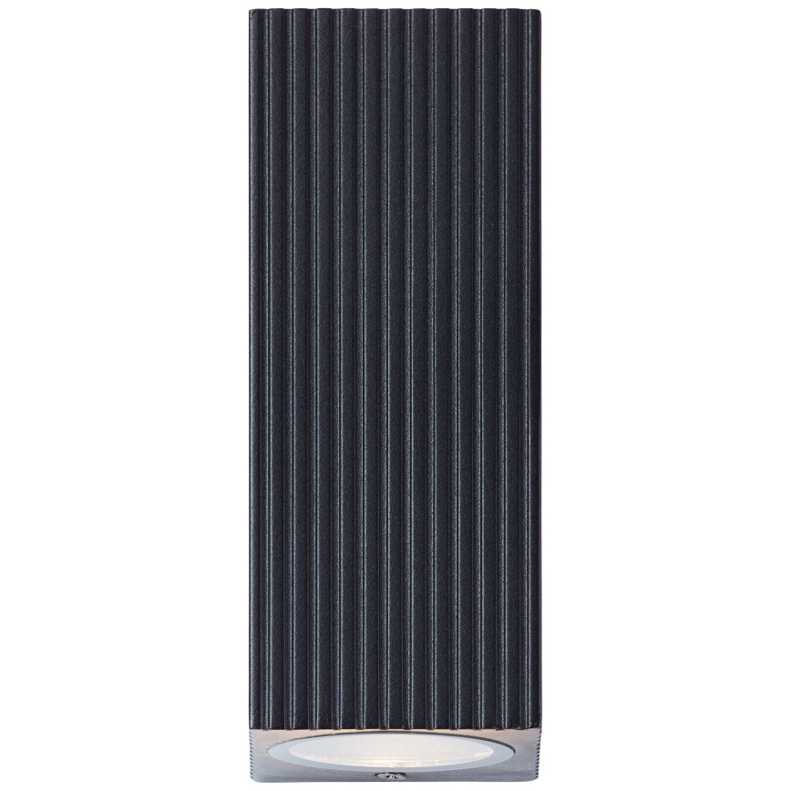 Brilliant - Āra sienas lampa JELANI 2xGU10/10W/230V IP44 melna