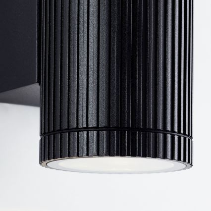 Brilliant - Āra sienas lampa KEOLA 1xGU10/10W/230V IP44 melna