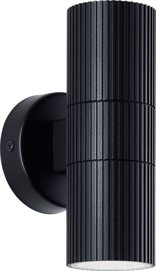 Brilliant - Āra sienas lampa KEOLA 2xGU10/10W/230V IP44 melna