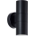 Brilliant - Āra sienas lampa KEOLA 2xGU10/10W/230V IP44 melna