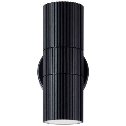 Brilliant - Āra sienas lampa KEOLA 2xGU10/10W/230V IP44 melna