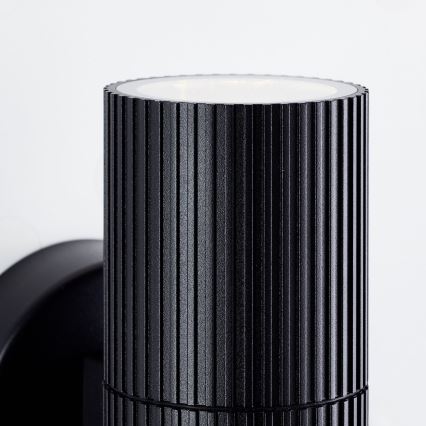 Brilliant - Āra sienas lampa KEOLA 2xGU10/10W/230V IP44 melna