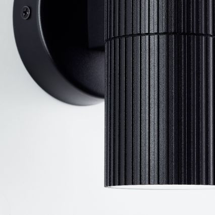 Brilliant - Āra sienas lampa KEOLA 2xGU10/10W/230V IP44 melna