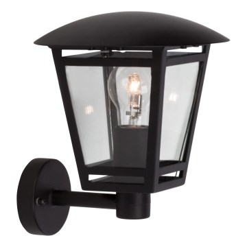 Brilliant - Āra sienas lampa RILEY 1xE27/40W/230V IP44 melna