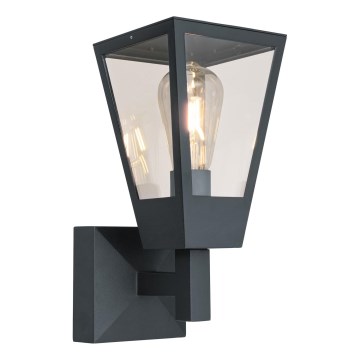 Brilliant - Āra sienas lampa WESTDLIFF 1xE27/20W/230V IP44 antracīts
