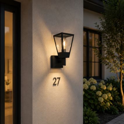 Brilliant - Āra sienas lampa WESTDLIFF 1xE27/20W/230V IP44 antracīts