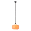 Brilliant - BLOP karājošā lustra uz kabeļa 1xE27/60W/230V oranža