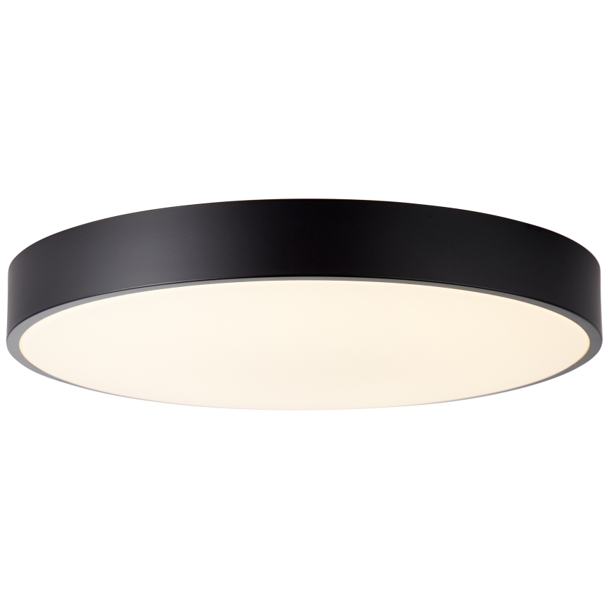 Brilliant - dimmējams LED griestu gaismeklis SLIMLINE LED/60W/230V 3000-6500K Ø 49 cm melns + ar tālvadības pulti