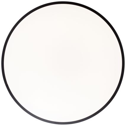 Brilliant - dimmējams LED griestu gaismeklis SLIMLINE LED/60W/230V 3000-6500K Ø 49 cm melns + ar tālvadības pulti