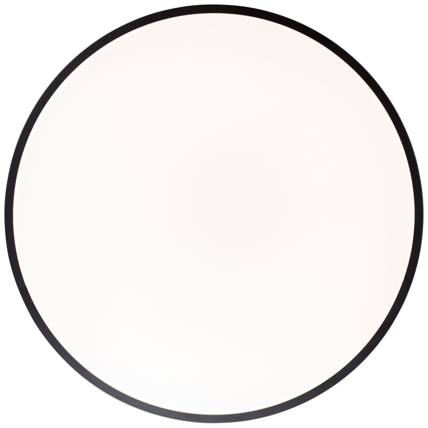 Brilliant - dimmējams LED griestu gaismeklis SLIMLINE LED/60W/230V 3000-6500K Ø 49 cm melns + ar tālvadības pulti
