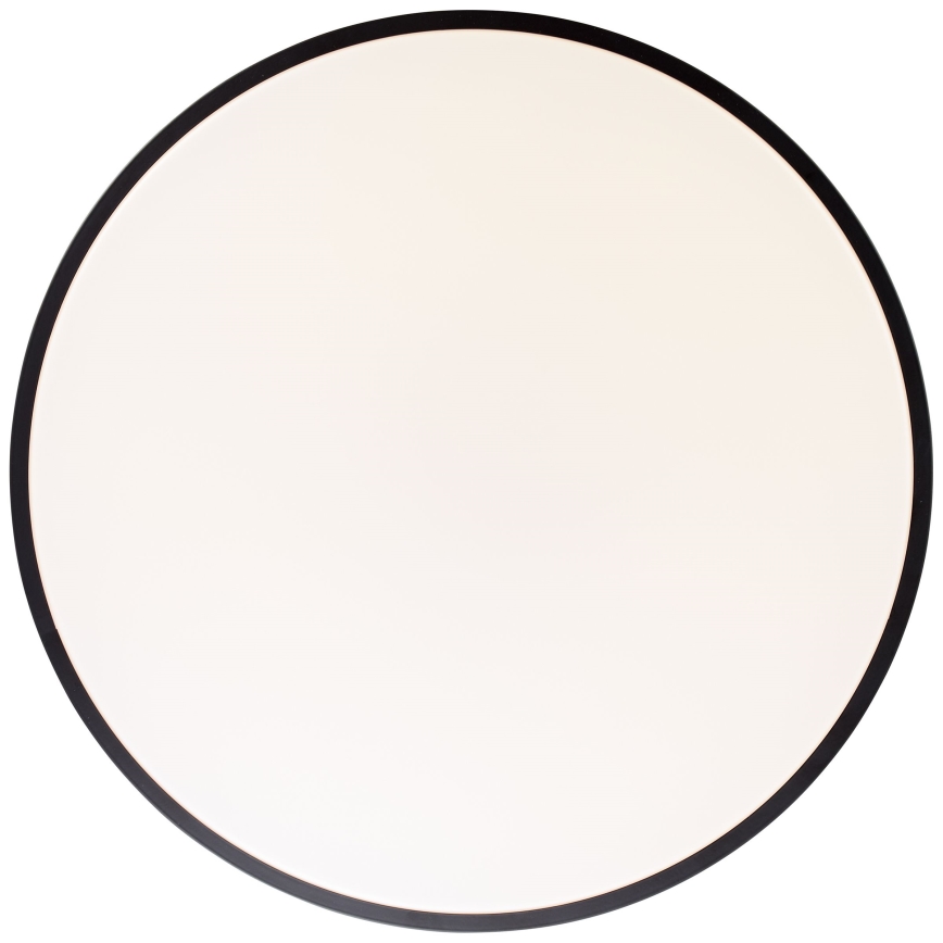 Brilliant - dimmējams LED griestu gaismeklis SLIMLINE LED/60W/230V 3000-6500K Ø 49 cm melns + ar tālvadības pulti