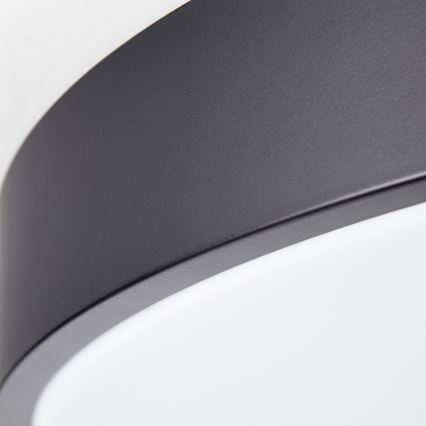Brilliant - dimmējams LED griestu gaismeklis SLIMLINE LED/60W/230V 3000-6500K Ø 49 cm melns + ar tālvadības pulti