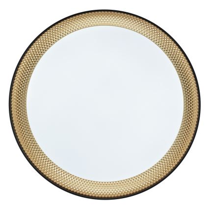 Brilliant - aptumšojams LED griestu gaismeklis WALDO LED/24W/230V 3000-6500K Ø 38,5 cm melna/zelta + ar tālvadības pulti