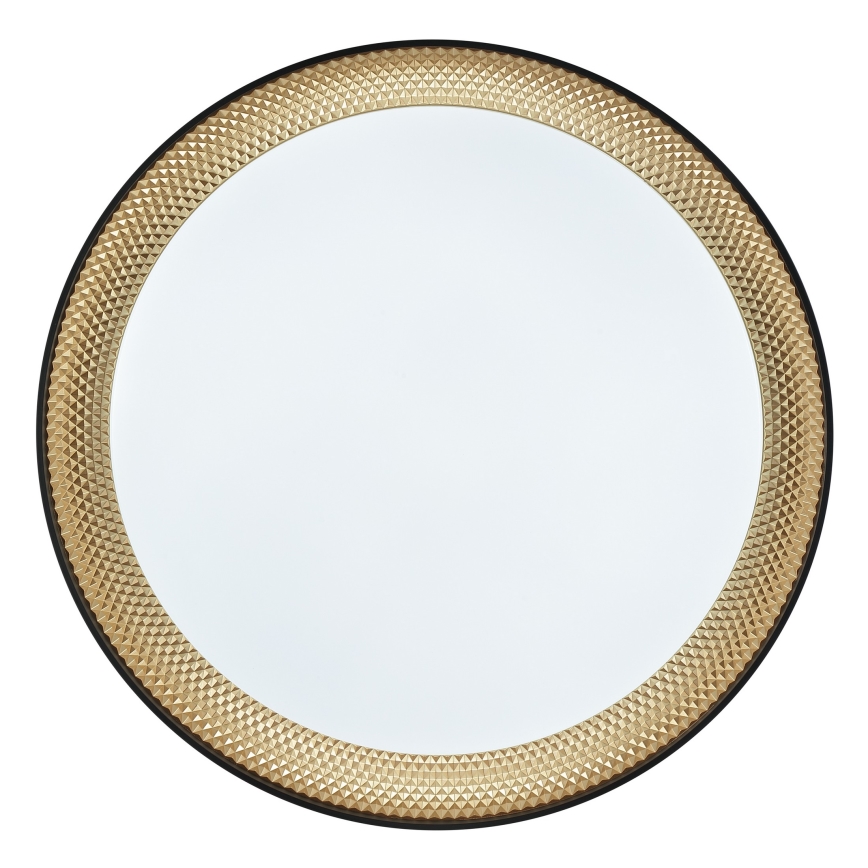 Brilliant - aptumšojams LED griestu gaismeklis WALDO LED/24W/230V 3000-6500K Ø 38,5 cm melna/zelta + ar tālvadības pulti