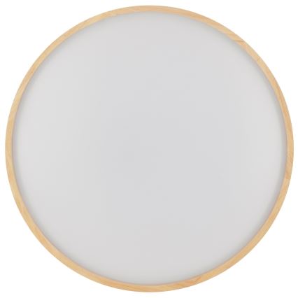 Brilliant - LED griestu lampa ar regulējamu spilgtumu ALSON LED/21W/230V 3000-6500K Ø 49,5 cm kaučuka koks + tālvadības pults