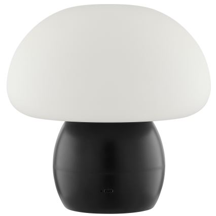 Brilliant - LED uzlādējama regulējama skārienjūtīga galda lampa DUPIS LED/2W/5V 2700K 1800 mAh melna