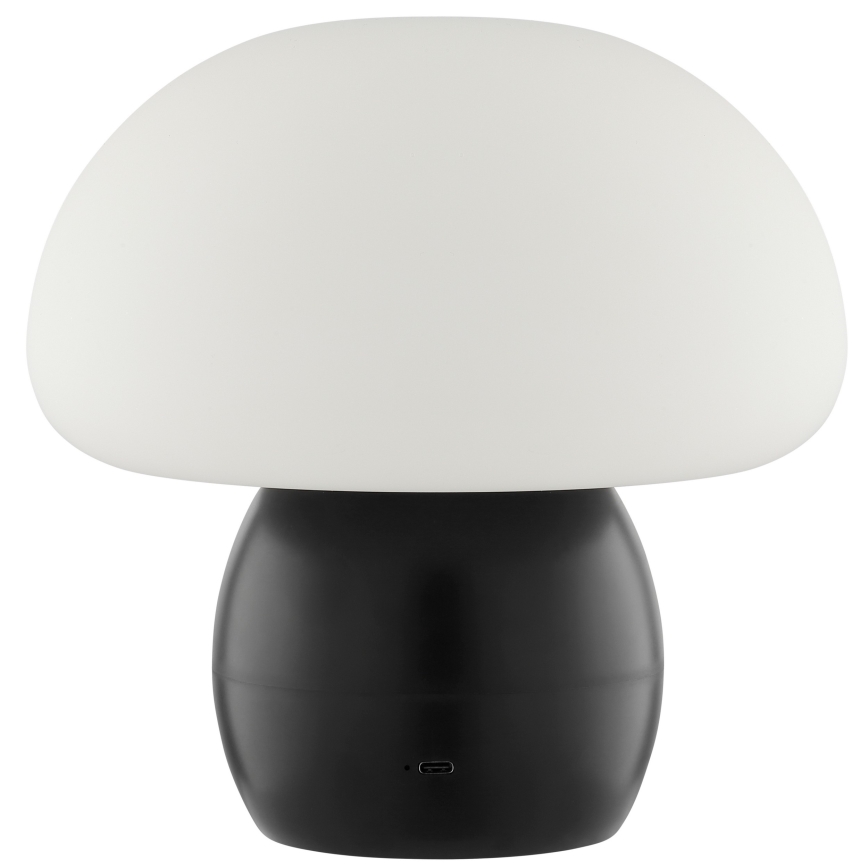 Brilliant - LED uzlādējama regulējama skārienjūtīga galda lampa DUPIS LED/2W/5V 2700K 1800 mAh melna