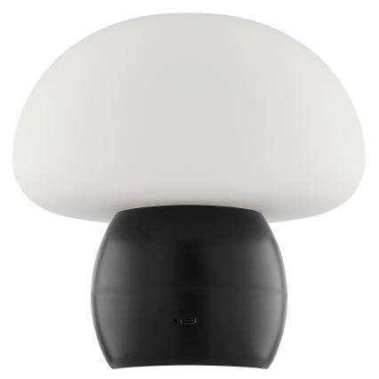 Brilliant - LED uzlādējama regulējama skārienjūtīga galda lampa DUPIS LED/2W/5V 2700K 1800 mAh melna