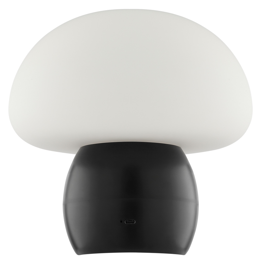 Brilliant - LED uzlādējama regulējama skārienjūtīga galda lampa DUPIS LED/2W/5V 2700K 1800 mAh melna