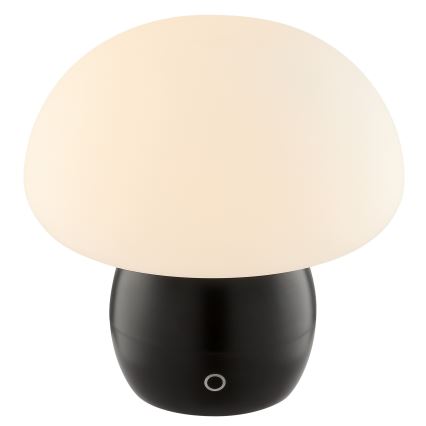 Brilliant - LED uzlādējama regulējama skārienjūtīga galda lampa DUPIS LED/2W/5V 2700K 1800 mAh melna