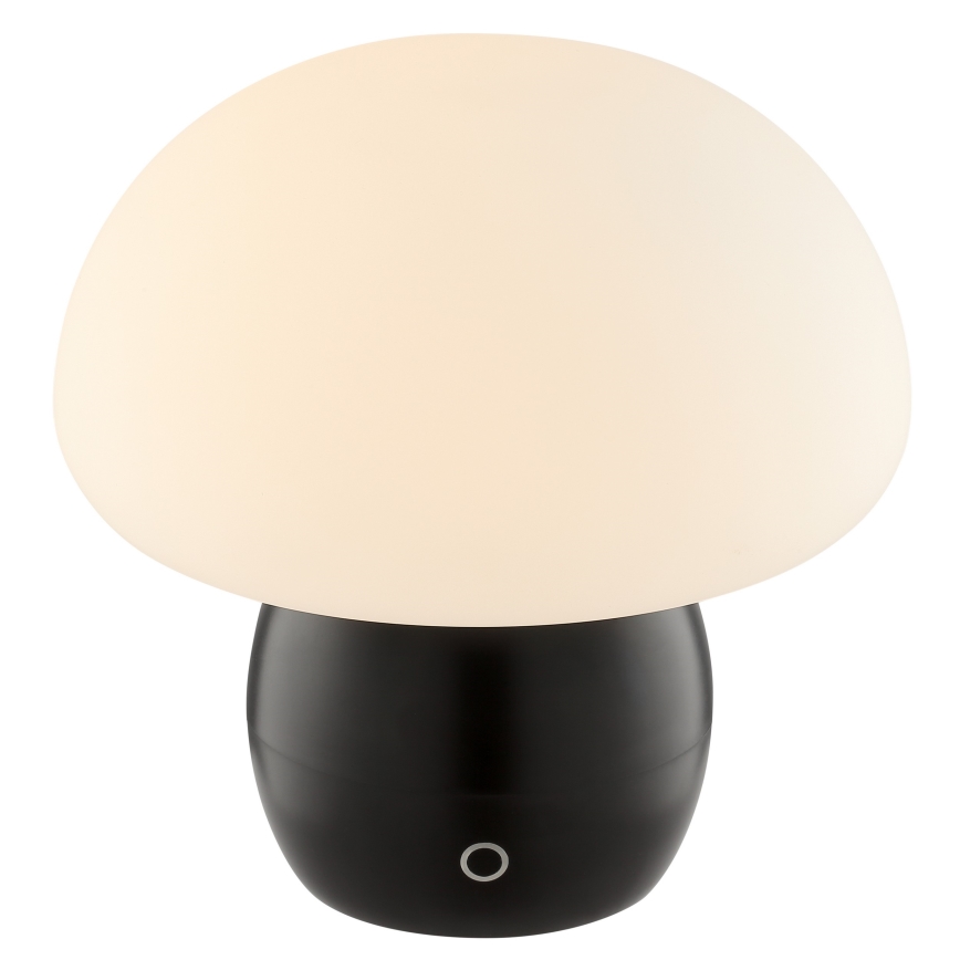 Brilliant - LED uzlādējama regulējama skārienjūtīga galda lampa DUPIS LED/2W/5V 2700K 1800 mAh melna