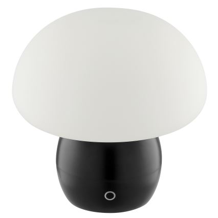 Brilliant - LED uzlādējama regulējama skārienjūtīga galda lampa DUPIS LED/2W/5V 2700K 1800 mAh melna