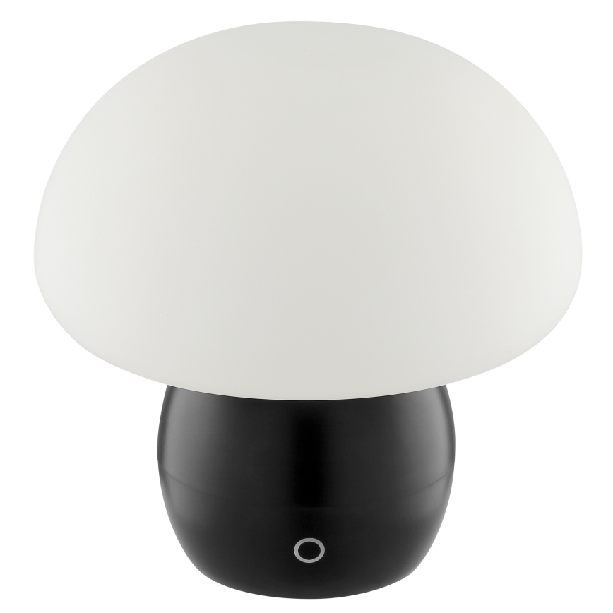 Brilliant - LED uzlādējama regulējama skārienjūtīga galda lampa DUPIS LED/2W/5V 2700K 1800 mAh melna