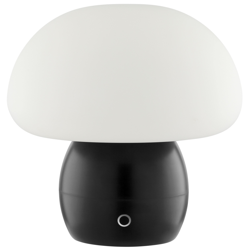 Brilliant - LED uzlādējama regulējama skārienjūtīga galda lampa DUPIS LED/2W/5V 2700K 1800 mAh melna