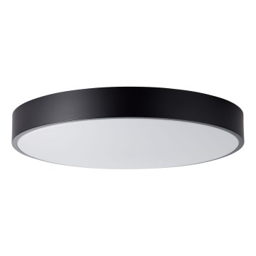 Brilliant - dimmējams LED griestu gaismeklis SLIMLINE LED/60W/230V 3000-6500K Ø 49 cm melns + ar tālvadības pulti