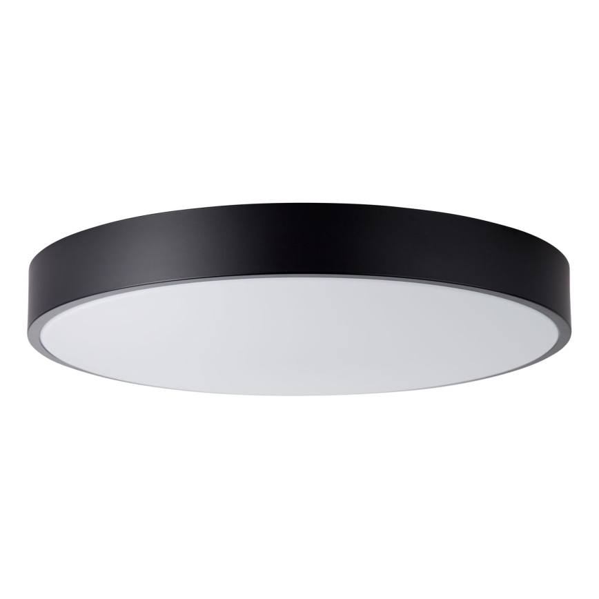 Brilliant - dimmējams LED griestu gaismeklis SLIMLINE LED/60W/230V 3000-6500K Ø 49 cm melns + ar tālvadības pulti