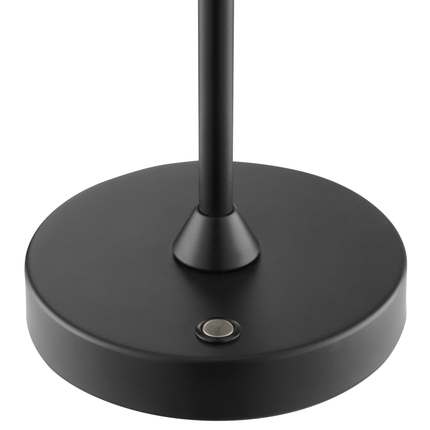 Brilliant - LED dimējamā uzlādējamā skārienjūtīgā āra galda lampa ELORA LED/2,5W/5V 2700K 2600 mAh IP44 melna