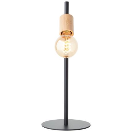 Brilliant - Galda lampa 1xE27/28W/230V bambuss