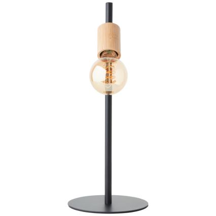 Brilliant - Galda lampa 1xE27/28W/230V bambuss